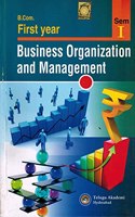 B.Com First Year Sem I Business Organization and Management [ ENGLISH MEDIUM ]