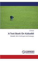 Text Book On Kabaddi