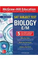 McGraw-Hill Education SAT Subject Test Biology E/M, Fifth Edition