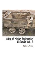 Index of Mining Engineering Literature Vol. 2