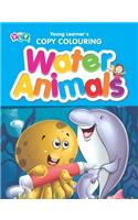 Water Animals Copy Colouring Book