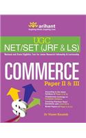 UGC NET / SET (JRF & LS) - Commerce Paper II & III