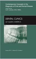 Contemporary Concepts in the Diagnosis of Oral and Dental Disease, an Issue of Dental Clinics