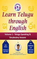 Learn Telugu Through English - Volume 1