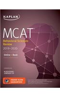 MCAT Behavioral Sciences Review 2019-2020: Online + Book