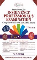 Handbook for Insolvency Professionals Examination (2 Vols)