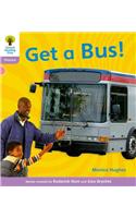 Oxford Reading Tree: Level 1+: Floppy's Phonics Non-Fiction: Get a Bus