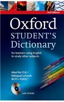 Oxford Student's Dictionary Paperback with CD-ROM