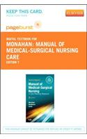 Manual of Medical-Surgical Nursing Care - Elsevier eBook on Vitalsource (Retail Access Card)