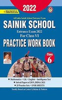 Sainik School Entrance Exam 2022 Class VI Practice Work Book(English Medium)(3441)