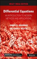 Differential Equations : An Introduction To Modern Methods And Applications