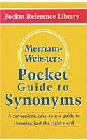 Rriam Webster's Pocket Guide to Synonyms