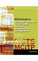 MCTS Guide to Microsoft Windows Server 2008 Network Infrastructure Configuration: Exam #70-642 [With CDROM]