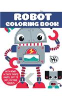 Robot Coloring Book