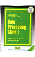 Data Processing Clerk I