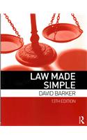 Law Made Simple. D.L.A. Barker