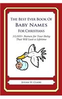 Best Ever Book of Baby Names for Christians