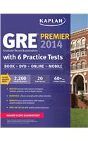 Kaplan GRE Premier 2014 with 6 Practice Tests