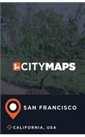 City Maps San Francisco California, USA