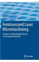 Femtosecond Laser Micromachining