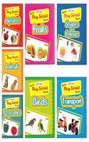 Jolly Kids My First Play School Book Set (Combo Set of 7) | Picture Dictionary | Alphabets | Fruits | Shapes & Colour | Animals | Vegetables | Birds | Transport | Age 2-6 years