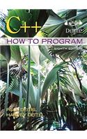 C++ How to Program