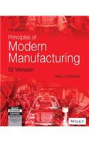 Principles Of Modern Manufacturing, 5Th Ed, Si Version