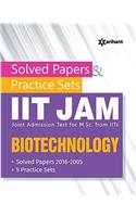 Solved Papers & Practice Sets IIT JAM (Joint Admission Test for M. Sc. From IITs) - Biotechnology