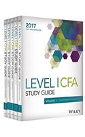 Wiley Study Guide for 2017 Level I CFA Exam: Complete Set of Vol 1 - Vol 5