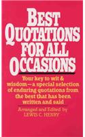 Best Quotations for All Occasions