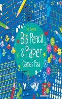 Big Pencil and Paper Games Pad