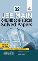 32 JEE Main Online 2019 & 2020 Solved Papers 4th Edition