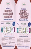 Padhuka's Handbook for Insolvency Professional's Examination (Set of 2 Vol.) - 6/e, 2022