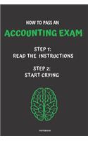 Notebook How to Pass an Accounting Exam