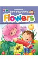 Flowers Copy Colouring Book