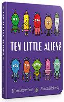 Ten Little Aliens Board Book