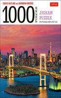 Tokyo Skyline and Rainbow Bridge - 1000 Piece Jigsaw Puzzle