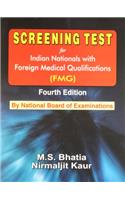 Screening Test for Indian Nationals with Foreign Medical Qualifications 4/e PB