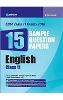 15 Sample Question Papers English Class 11th CBSE