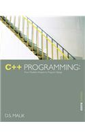 C++ Programming: From Problem Analysis to Program Design