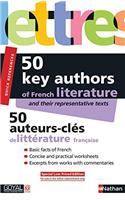 50 Key Authors of French Literature