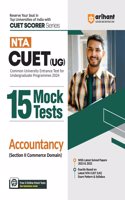 Arihant NTA CUET UG 15 Mocks Test For Section 2 Commerce Domain Accountacy CUET 2024