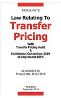 Law relating To Transfer Pricing With Transfer Pricing Audit & Multilateral Convention 2019 To Implement BEPS