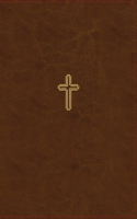 NASB, Thinline Bible, Large Print, Leathersoft, Brown, Red Letter, 1995 Text, Thumb Indexed, Comfort Print