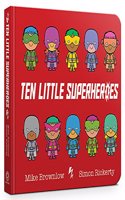 Ten Little Superheroes Board Book