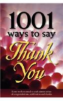 1001 Ways to Say Thank You