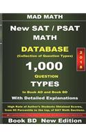 2018 New SAT / PSAT Math Database Book BD