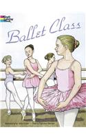 Ballet Class Coloring Book