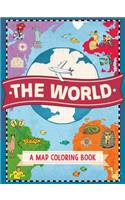 World: A Map Coloring Book