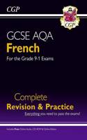 GCSE French AQA Complete Revision & Practice: with Online Edition & Audio (For exams in 2025)